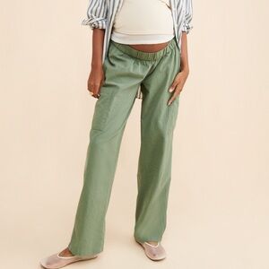 Moda International Green Wide Leg Pants